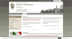Desktop Screenshot of comune.montelongo.cb.it
